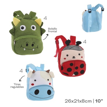 Mochila Peluche 10 