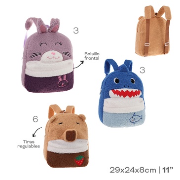 Mochila Peluche 11 