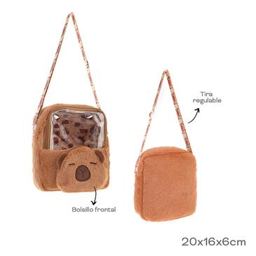 Carterita Peluche Capibara  Trendy