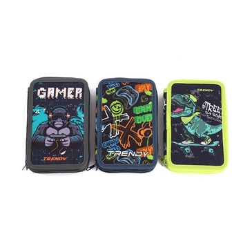 Cartuchera Con Utiles - Trendy