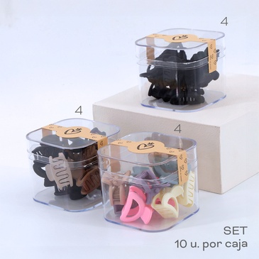 Venta por Mayor y Catalogo Caja Broches Trendy