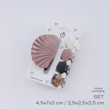 Venta por Mayor y Catalogo Set De Broches Trendy