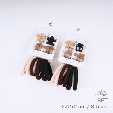 Venta por Mayor y Catalogo Set De Pelo Trendy