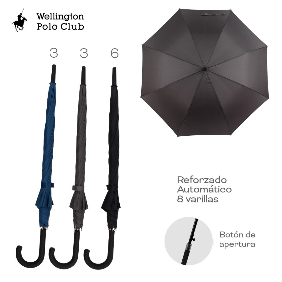 Paraguas  Wellington Polo Club