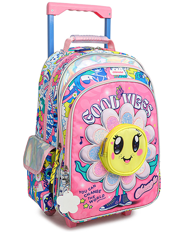 Mochila Carro Flor 16 