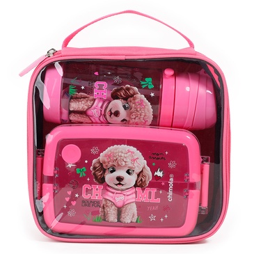 Venta por Mayor y Catalogo Lunch Box Set ( Poodle )  Chimola