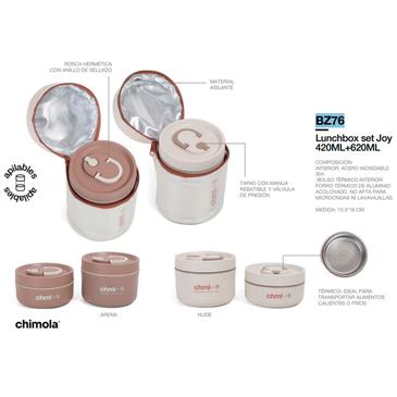 Lunchbox set Joy 420ML+620ML Chimola