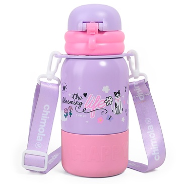 Botella Termica Con Correa 500ML ( Cat )  - Chimola