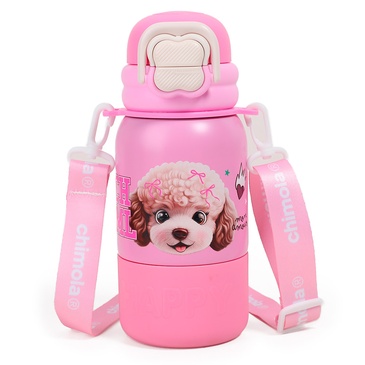 Venta por Mayor y Catalogo Botella Termica Con Correa 500ML ( Poodle )  Chimola