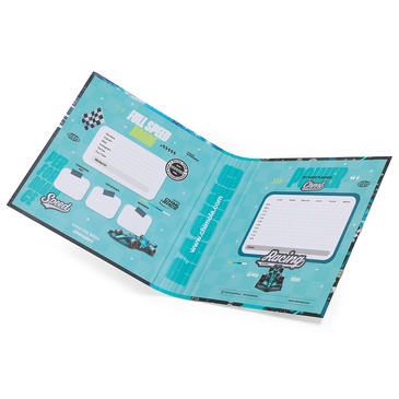 Carpeta 3 x 40 Racing Car - Chimola