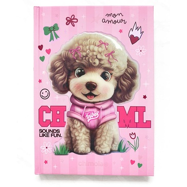 Cuaderno A5 ( Poodle )  Chimola
