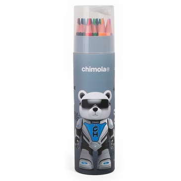 Venta por Mayor y Catalogo Set Lapices De Colores x24 Unid. Bearbot Chimola