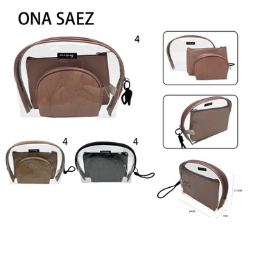 Portacosmetico Set x 3 Unid. Ona Saez