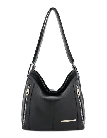 Cartera/ Mochila Ecocuero Con Varias Divisiones  Good Company