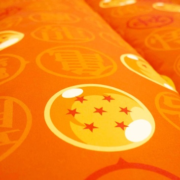 Acolchado Dragon Ball 1 1/2 Plaza REVERSIBLES - Piñata