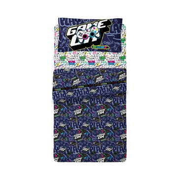 Venta por Mayor y Catalogo Sábana 1 1/2 Plaza / Ultra Soft. GAMER Piñata