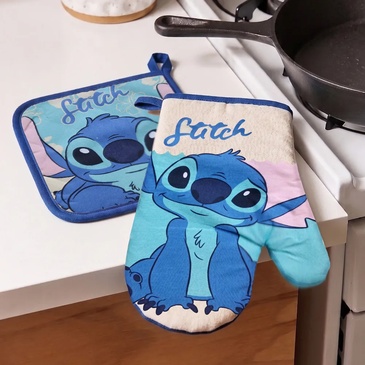 Set Manopla y Agarradera Stitch Piñata