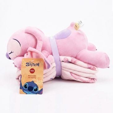 Venta por Mayor y Catalogo Manta Infantil con Almohadón Angel Piñata