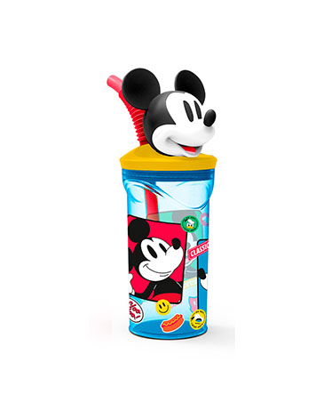 Vaso Mickey Mouse 360ml Figura 3D Wabro