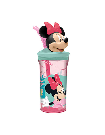 Venta por Mayor y Catalogo Vaso Minnie Mouse 360ml Figura 3D Wabro