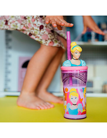 Vaso Disney Princess 360ml - Wabro