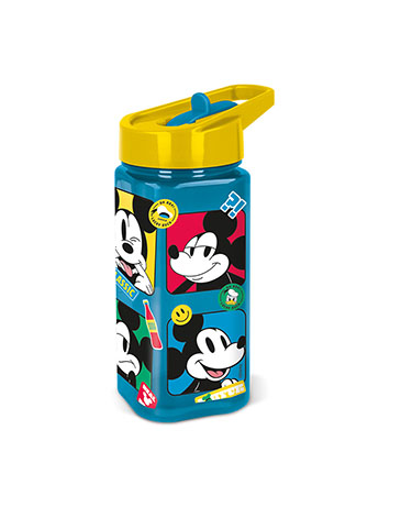 Venta por Mayor y Catalogo Botella 510ml Square Water Mickey Mouse  Wabro