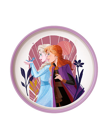 Venta por Mayor y Catalogo Plato Bicolor Non-Slip Premium Frozen Wabro