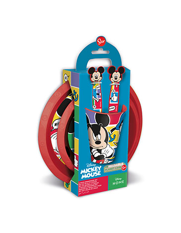 Set 5 Piezas Mickey Mouse  Wabro