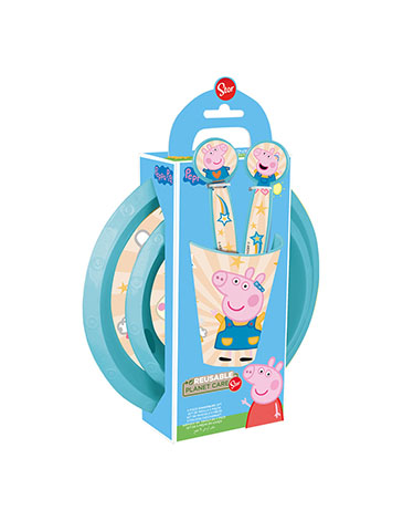 Venta por Mayor y Catalogo Set 5 Piezas Peppa Pig  Wabro