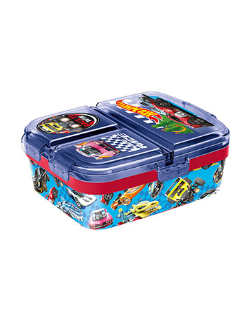 Sandwichera XL Hot Wheels  Wabro