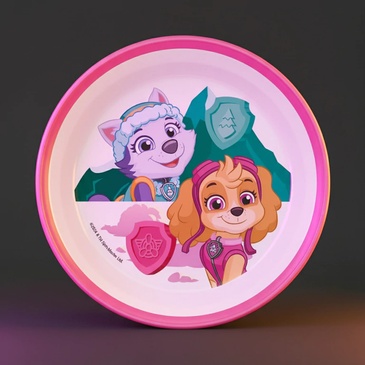 Venta por Mayor y Catalogo Bowl Bicolor Non-Slip Premium Paw Patrol Skye Wabro