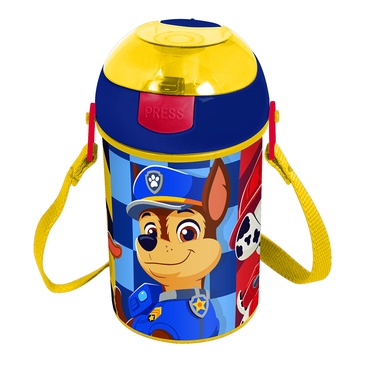Cantimplora 450ml Pop Up Paw Patrol Chase  Wabro