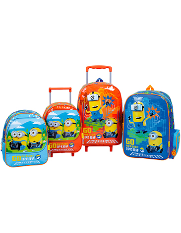 Mochila Minions Carro 12