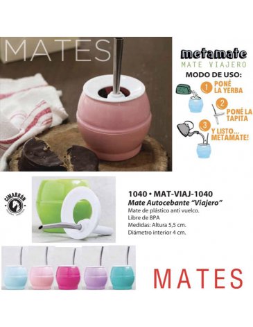 Meta Mate Viajero Antivuelco  - Cimarron
