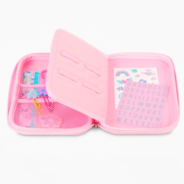 Cartuchera Termoformada Con Utiles y Stickers Footy - Footy