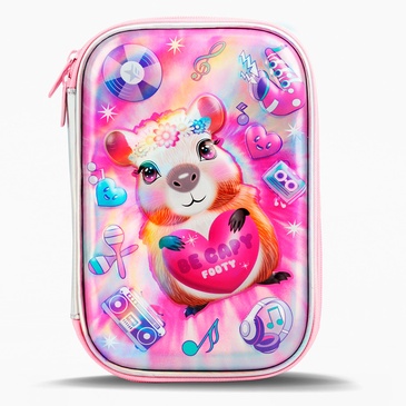 Cartuchera Termoformada Con Utiles Capibag - Footy