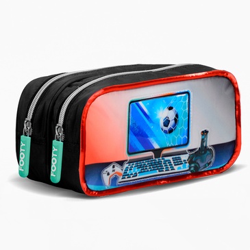 Cartucheras Doble Cierre Pro Gamer - Footy