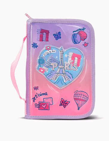 Venta por Mayor y Catalogo Cartuchera Rigida Con Interior Desplegable  Footy