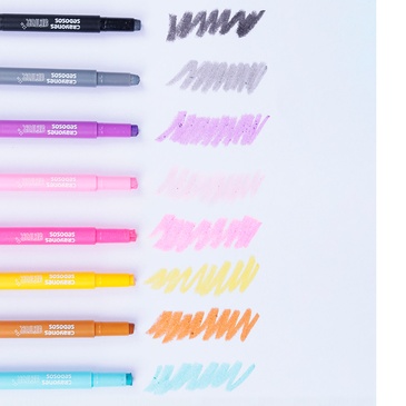 Crayones Sedosos x 8 Unid. - Footy