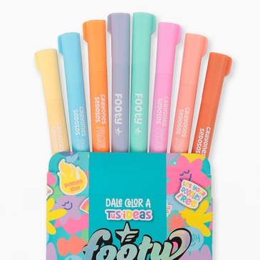 Crayones Sedosos x 8 Unid. - Footy