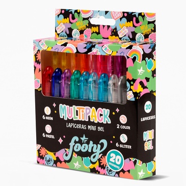 Mini Biromes Gel x 20 Unid. - Footy