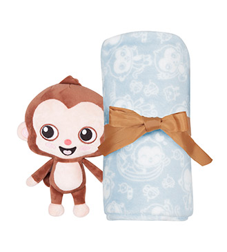 Set De Peluche y Manta - Mono Lulo