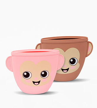 Set x 2 Piezas Porta Snacks  Footy