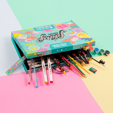 Set De Arte  60 Piezas - Footy