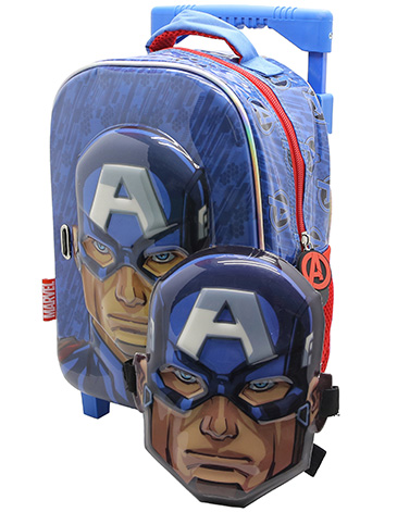 Mochila Carro Capitan America 12 