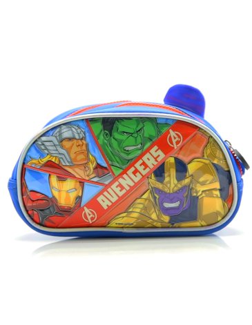 Cartuchera 3D Capitan America 2 Cierres - Cresko