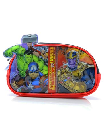 Venta por Mayor y Catalogo Cartuchera 3D Avengers 2 Cierres Cresko