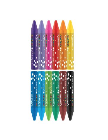 Crayones Al Oleo x 12 Unid. - Maped