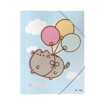 Carpeta Oficio 3 Solapas Pusheen  Mooving