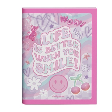 Cuaderno 16x21 T/F Abrochado 48 hjs. Quitapesares - Mooving